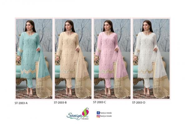 Saniya St 2023 Georgette Designer Pakistani Suit Collection